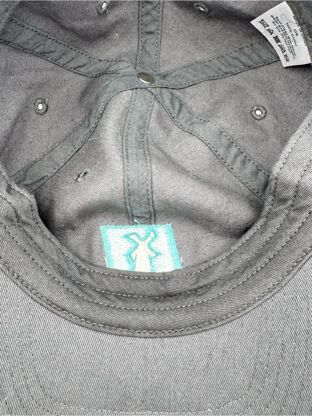 Dutch Bros Gray Cheers To The Wiseman Hat Cap Adjustable Strap One Size - Picture 12 of 13